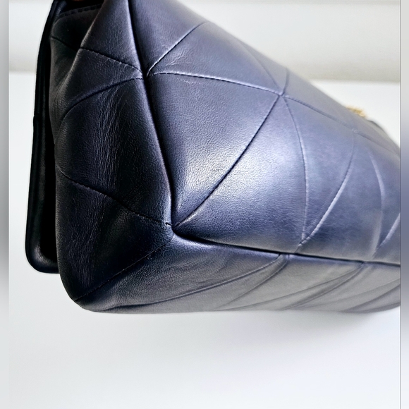 Yves Saint Laurent Navy Blue Jamie Bag - Picture 6 of 15